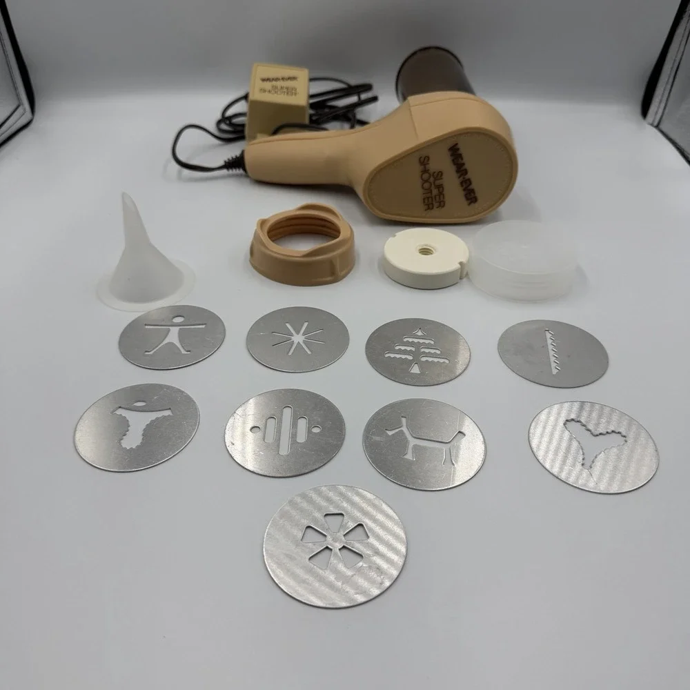 Vintage‎ Wear-Ever Super Shooter 70123 Electric Food Gun Cookie Press